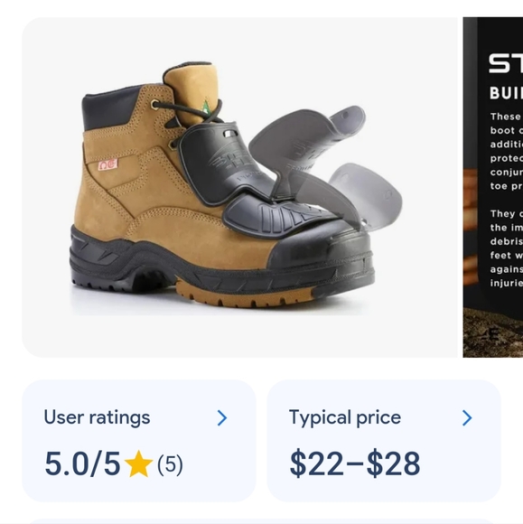 STLFLX™MetGUARDZ™ Lace-Up Metatarsal & Lace Protector Set - Picture 4 of 5